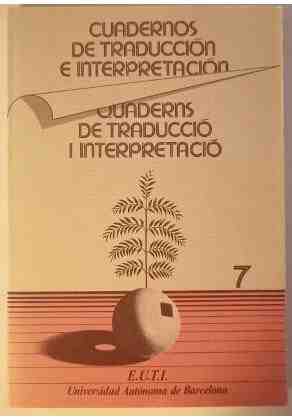 Cuadernos de traducci�n e interpretaci�n 7